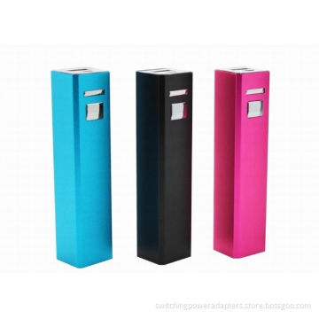 Colorful Portable Usb Power Bank With Usb Plug For Bluetooth Devices